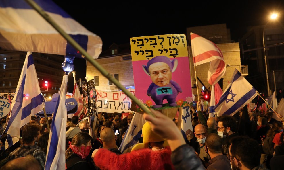 Prosvjedi protiv Benjamina Netanyahua u Izraelu