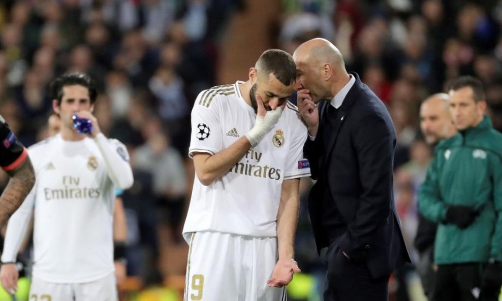 Zinedine Zidane i Karim Benzema