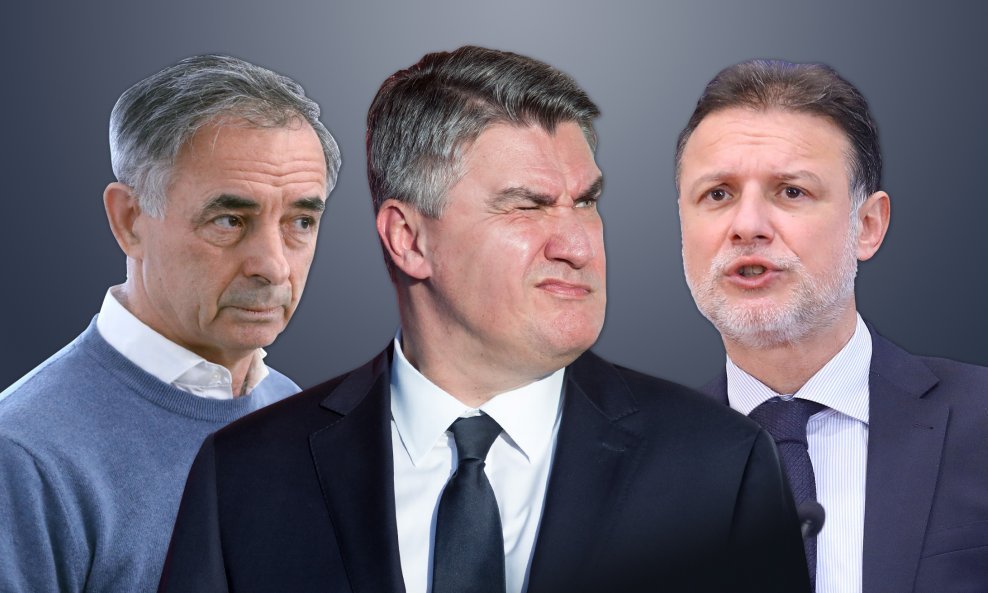 Milorad Pupovac, Zoran Milanović, Gordan Jandroković