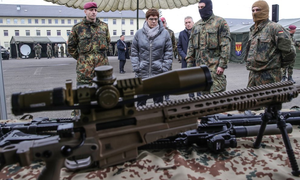 Ministrica obrane Annegret Kramp-Karrenbauer, Lebach