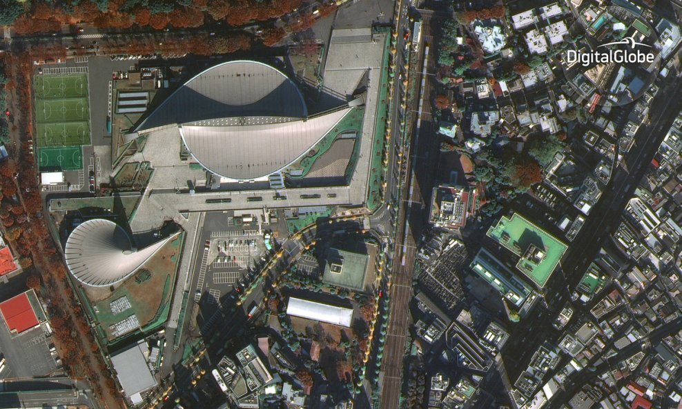 DigitalGlobe WorldView-4 Yoyogi Japan