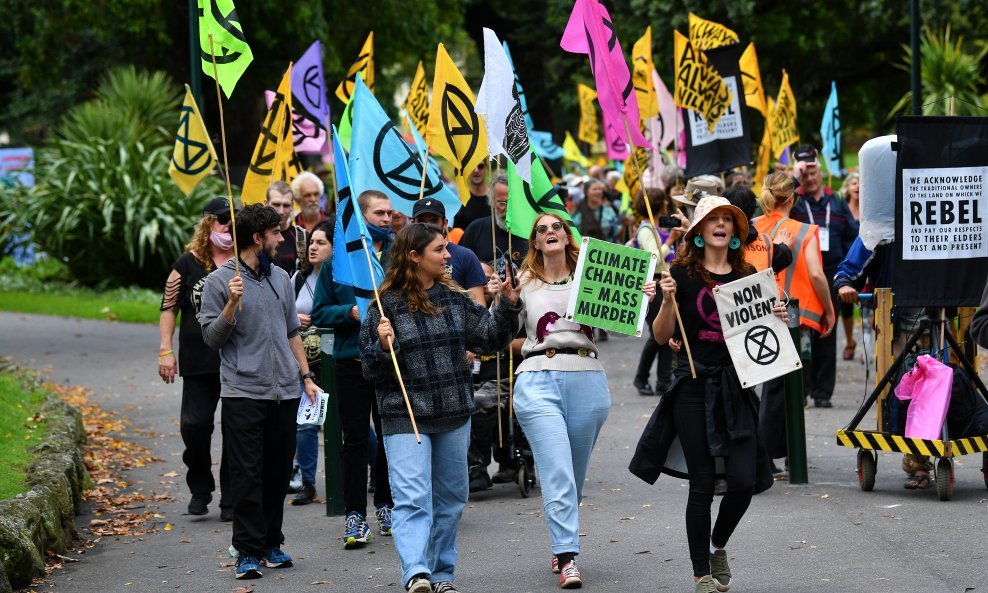 Protest za klimu, ilustrativna fotografija