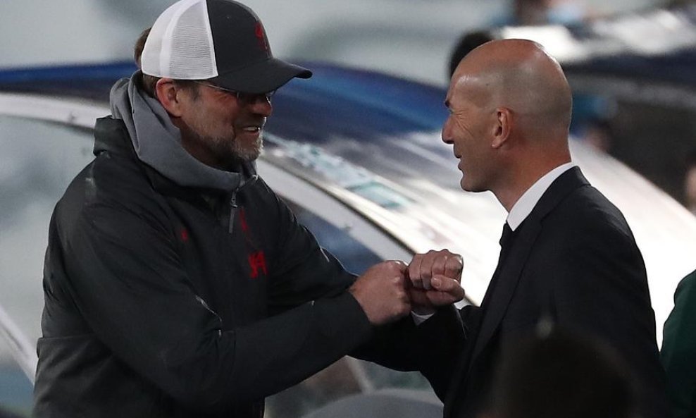 Jurgen Klopp i Zinedine Zidane