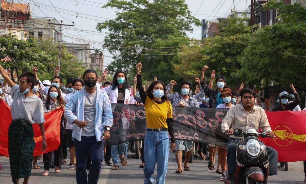 Prosvjed u Mjanmaru