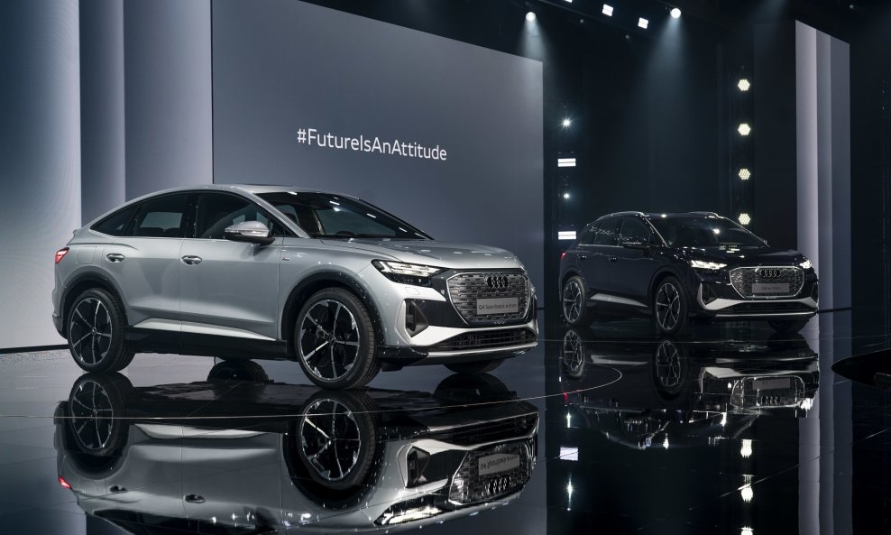 Audi Q4 Sportback e-tron i Audi Q4 e-tron na svjetskoj premijeri