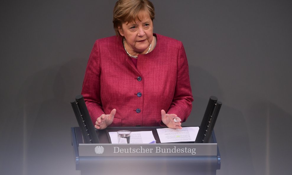 Angela Merkel u Bundestagu