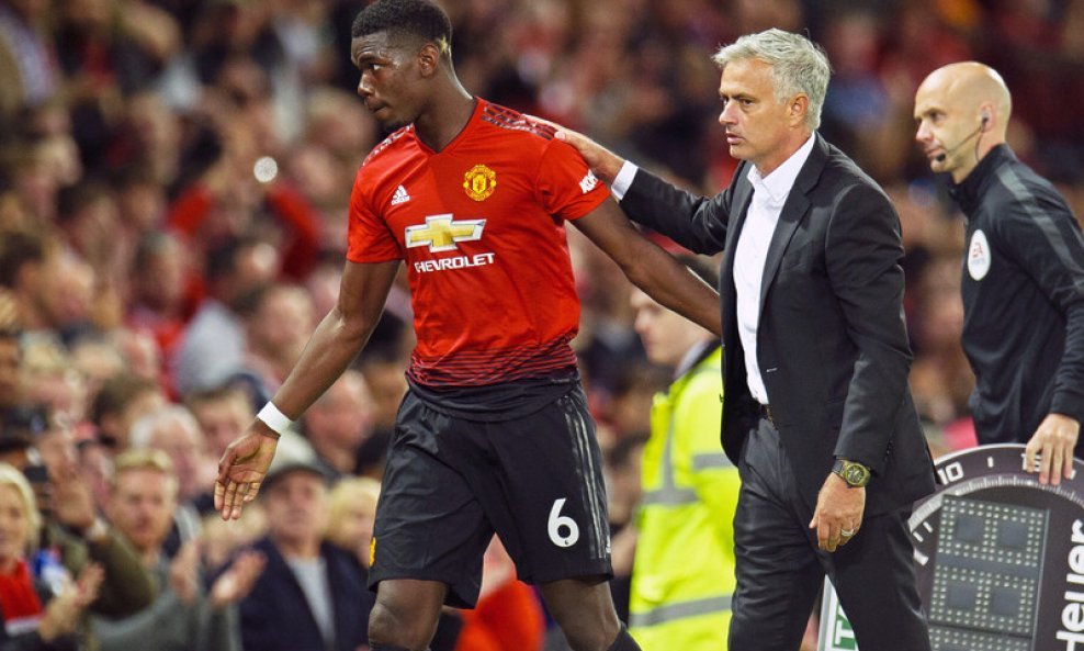 Jose Mourinho i Paul Pogba