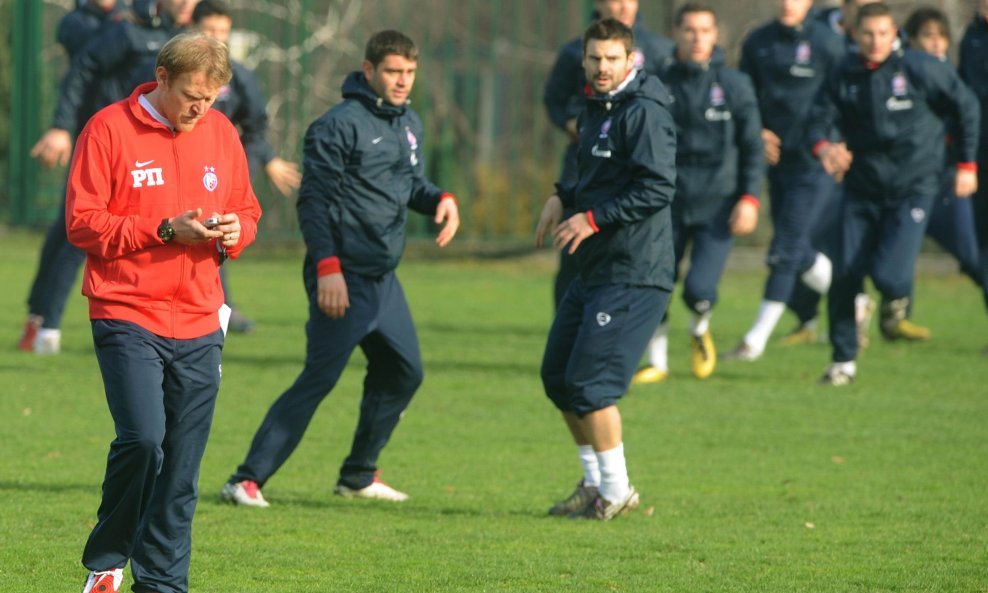 Robert Prosinečki trening Crvena zvezda