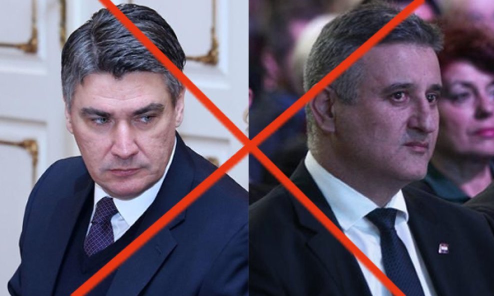 Zoran Milanović i Tomislav Karamarko