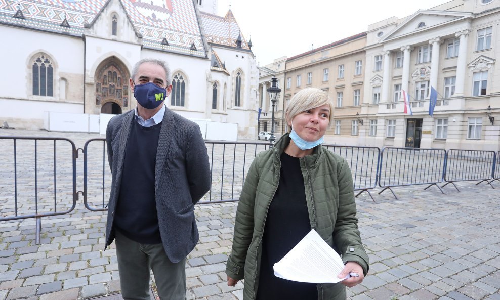 Damir Bakić i Sandra Benčić