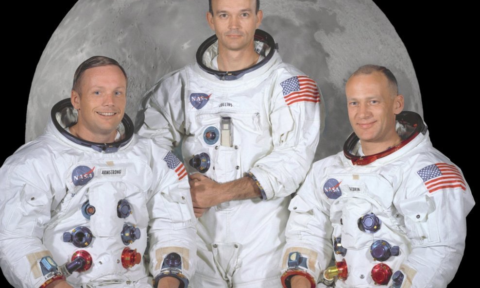 Neil A. Armstrong, Michael Collins i Edwin E. Aldrin Jr.