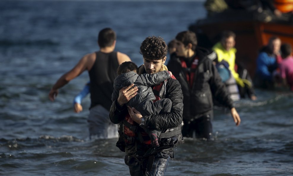 Izbjeglice u Egejskom moru
