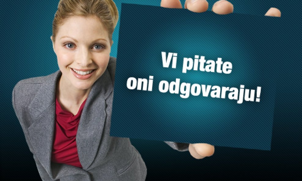 vi pitate, oni odgovaraju