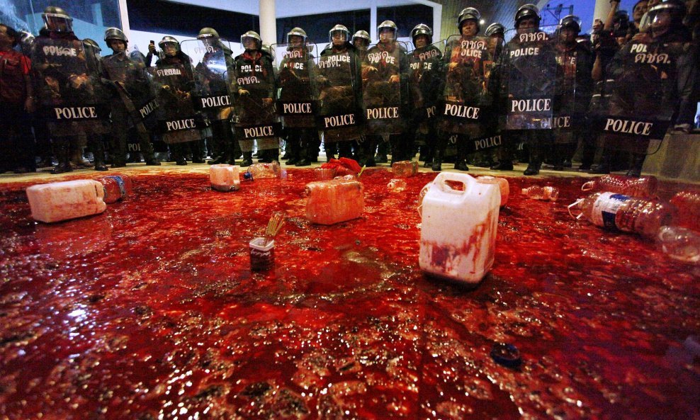 tajland krvavi prosvjed1