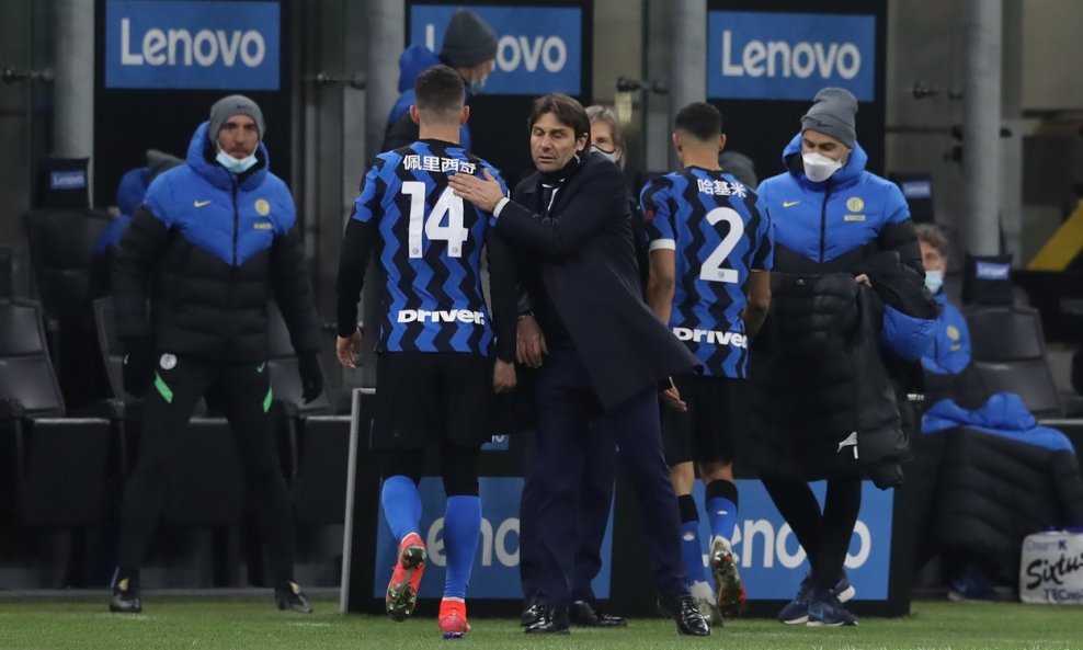 Antonio Conte i Ivan Perišić