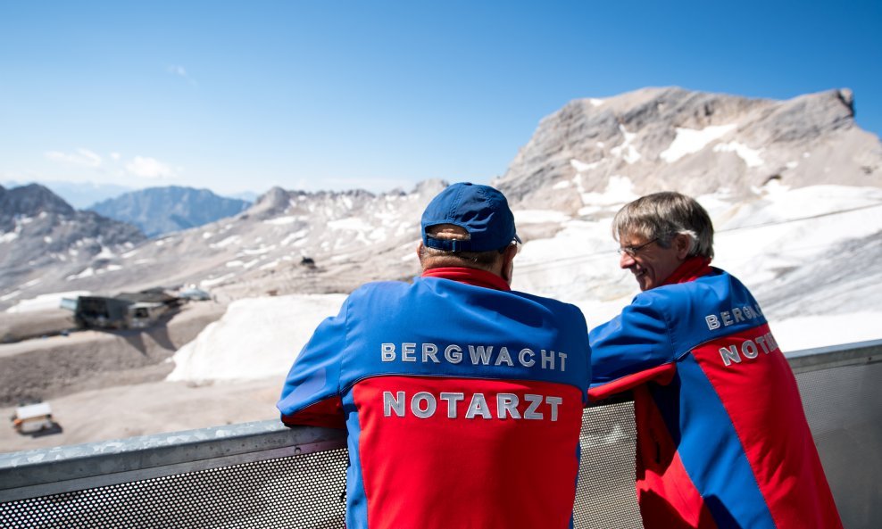 Ledenjak Zugspitze, Grainau, Bavarska