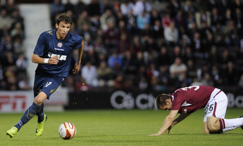 Hearts - Dinamo, Mario Mandžukić