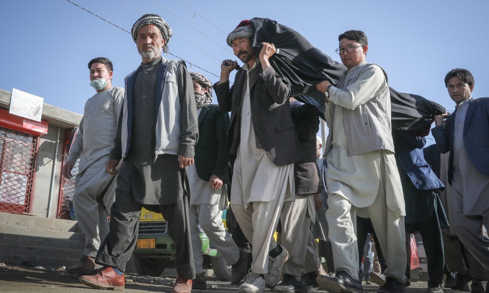Pogreb žrtve napada u Kabulu