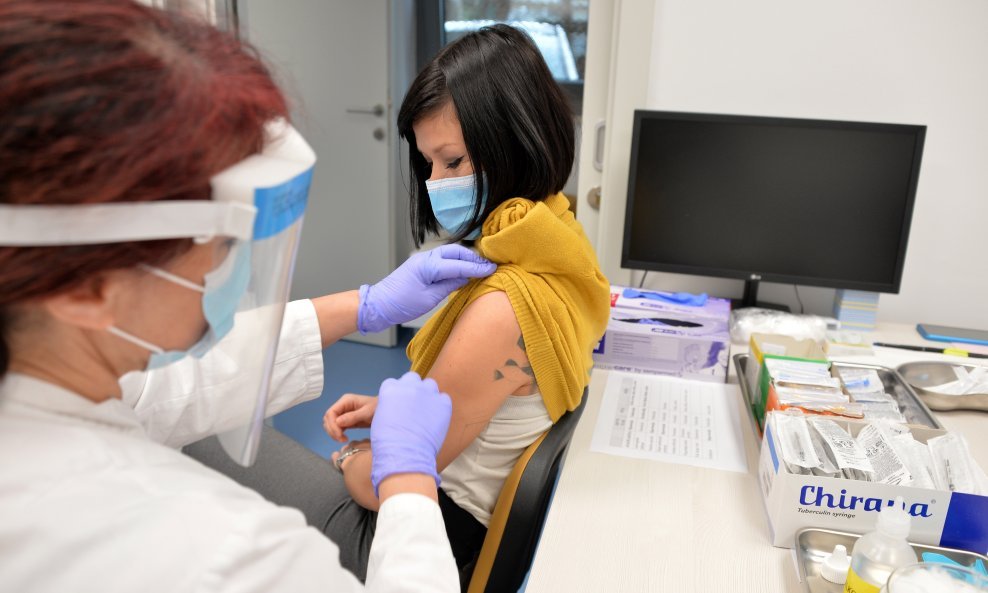 Cijepljenje u Istri
