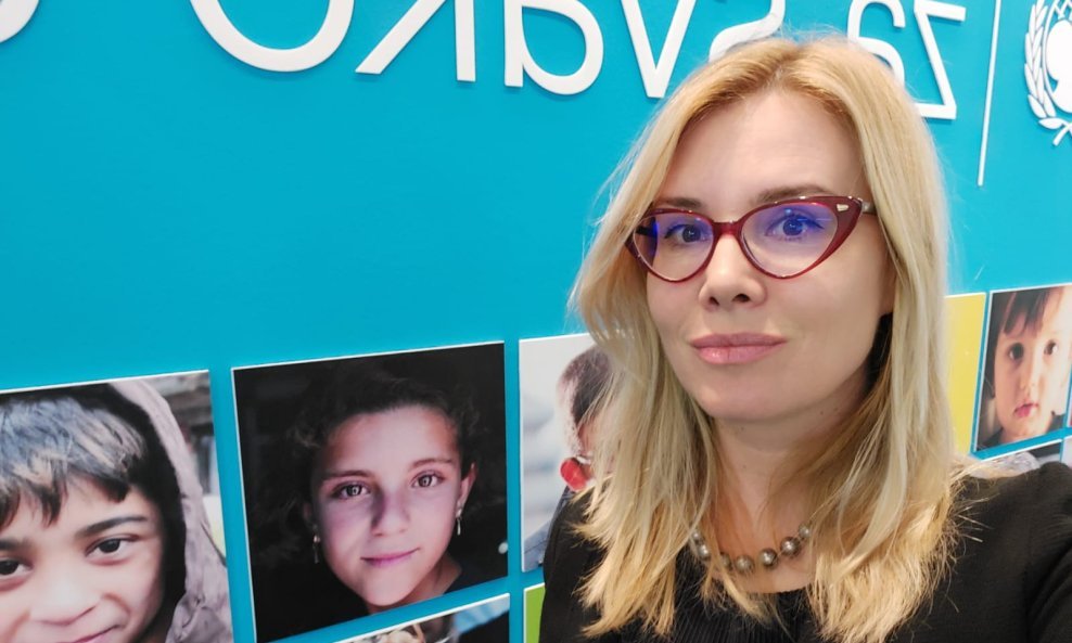 Lidija Gamulin, voditeljica Odjela za partnerstva u UNICEF-u