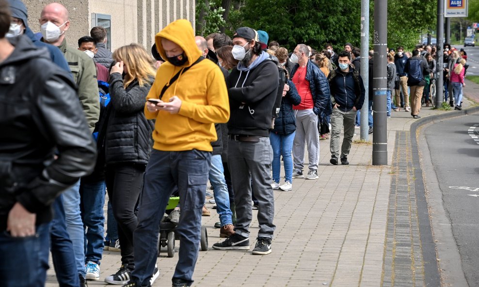 Red za cijepljenje u Njemačkoj