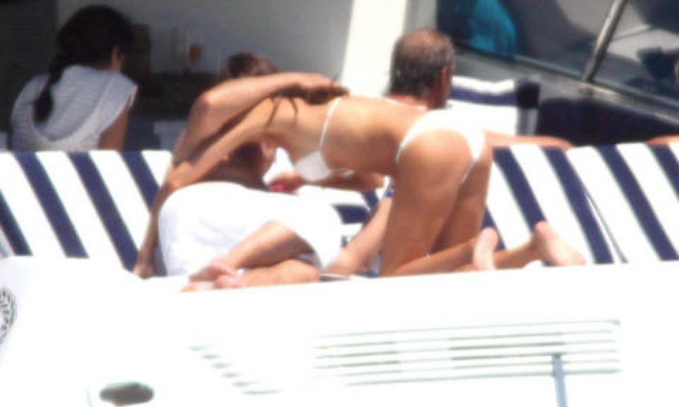 Flavio Briatore sa suprugom (3)