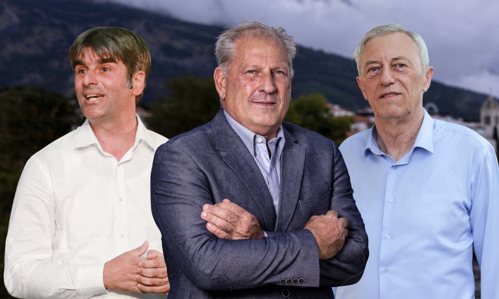 Darijo Vasilić, Joško Roščić i Stjepan Kožić