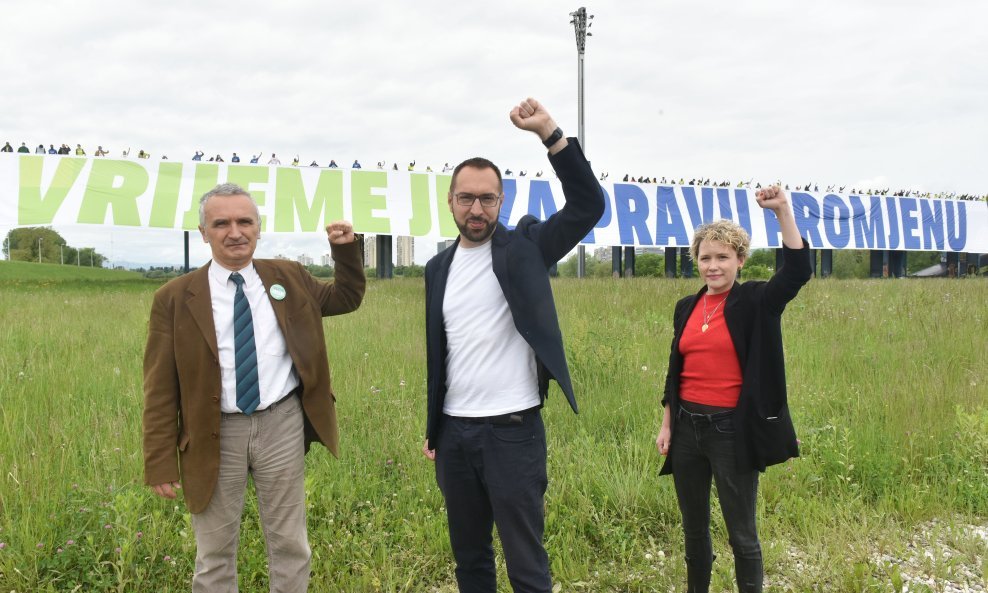 Zorislav Antun Petrović, Tomislav Tomašević i Ivana Kekin