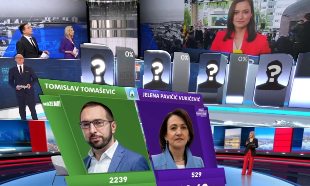 TV program u izbornoj noći