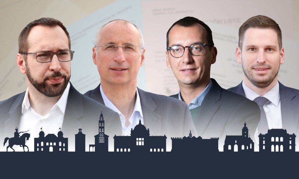 Tomislav Tomašević, Ivica Puljak, Marko Filipović i Ivan Radić