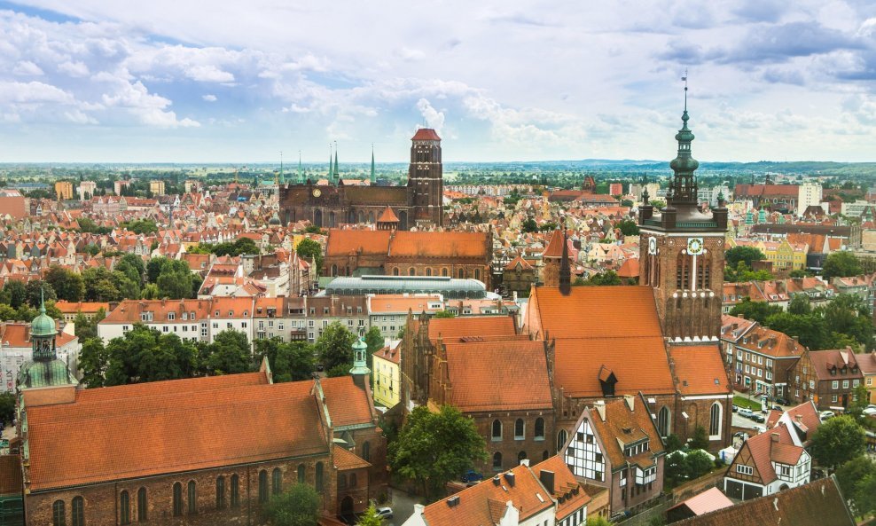 Gdansk - ilustracija