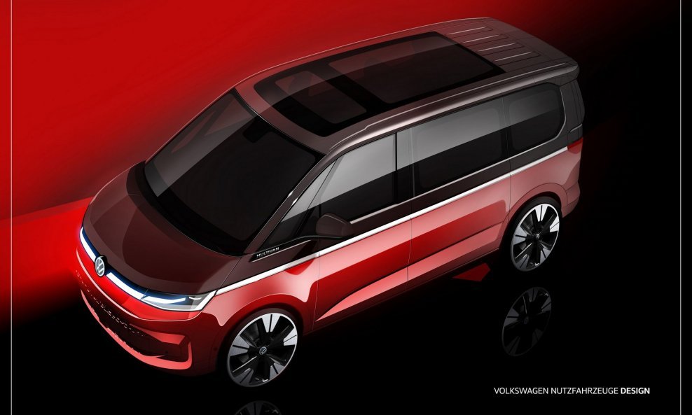VW Multivan T7 će imati svoju svjetsku premijeru u lipnju ove godine