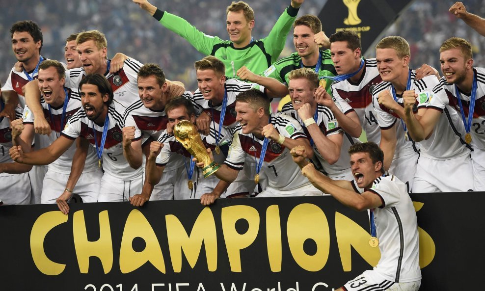 Njemačka nogometna reprezentacija, slavlje