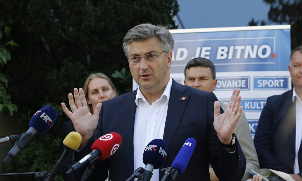 Andrej Plenković u Makarskoj