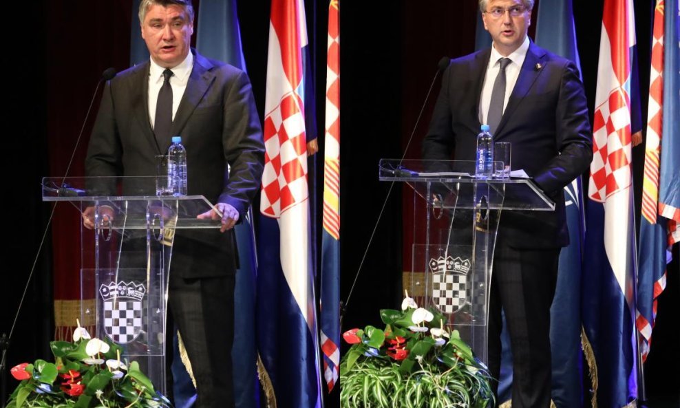 Zoran Milanović, Andrej Plenković