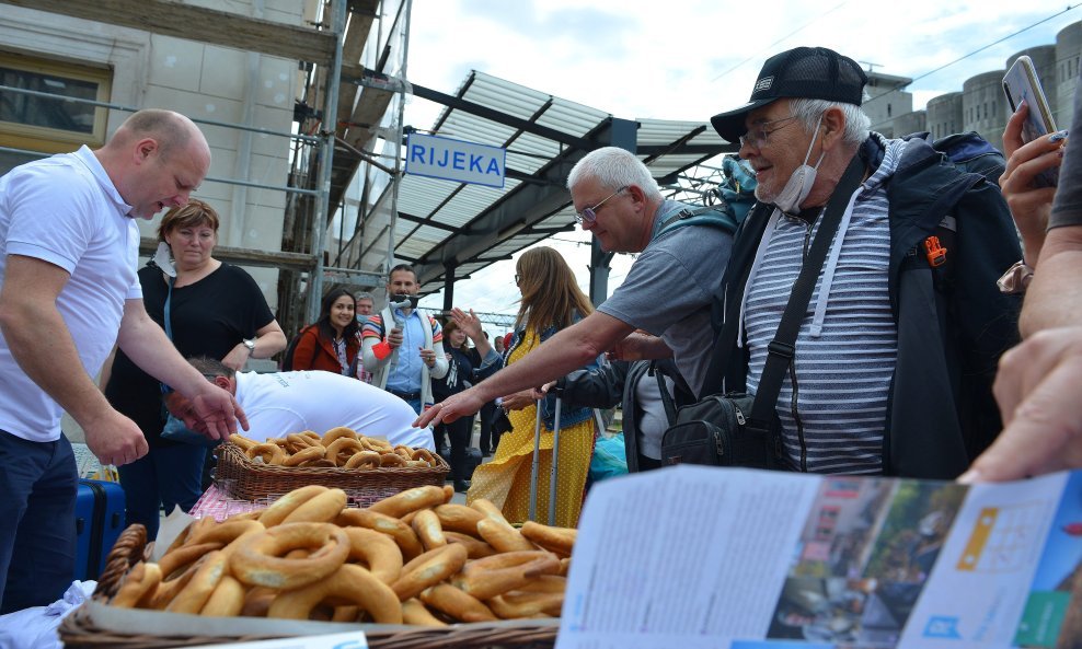 Vlakom iz Češke u Rijeku su stigli prvi ovosezonski putnici