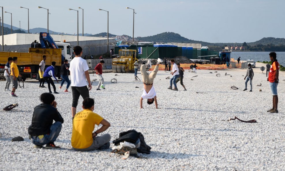 Izbjeglički kamp na Lesbosu