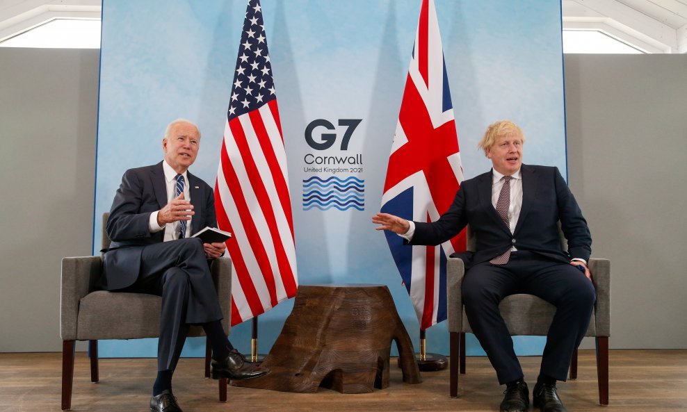 Joe Biden i Boris Johnson