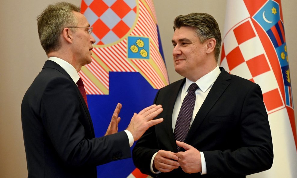 Jens Stoltenberg, Zoran Milanović