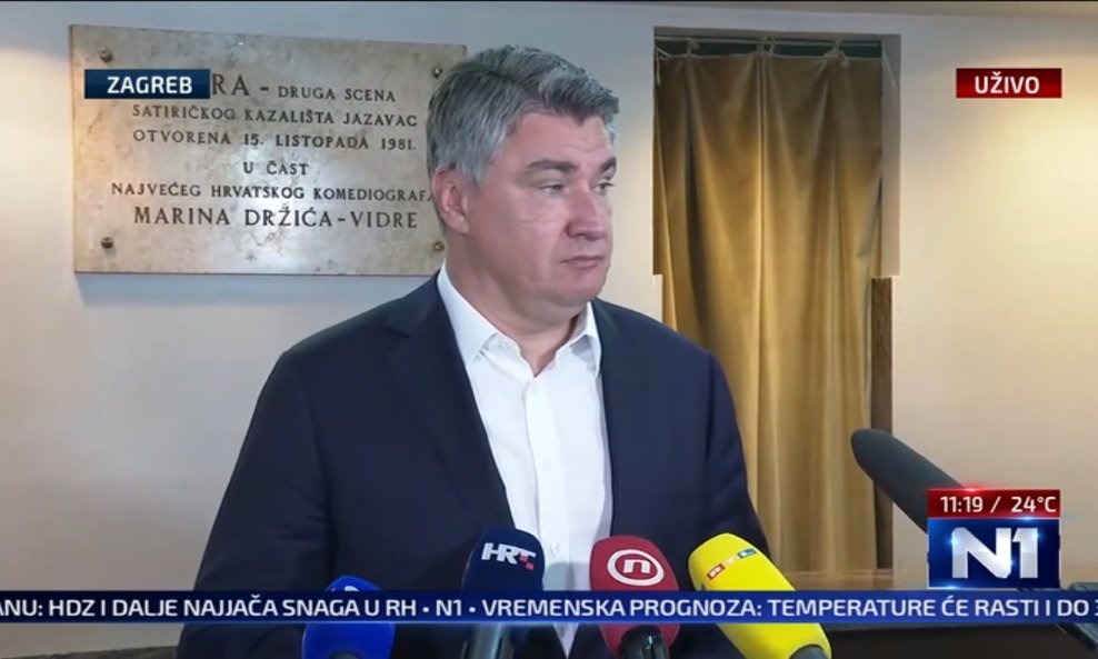 Zoran Milanović, predsjednik RH