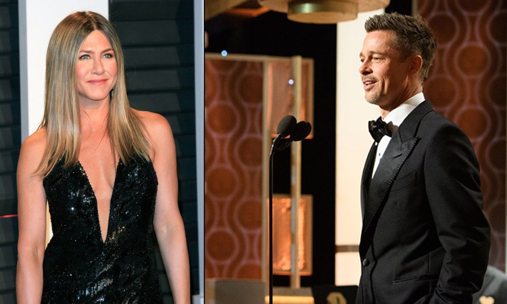 Jennifer Aniston i Brad Pitt