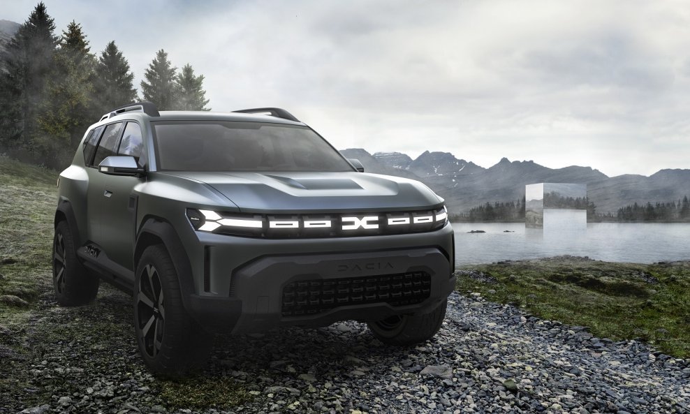 Dacia Bigster Concept je već u siječnju ove godine najavio novi vizualni identitet Dacije