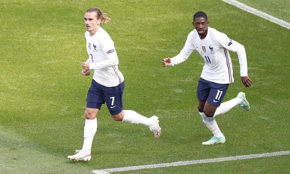 Antoine Griezmann i Ousmane Dembele