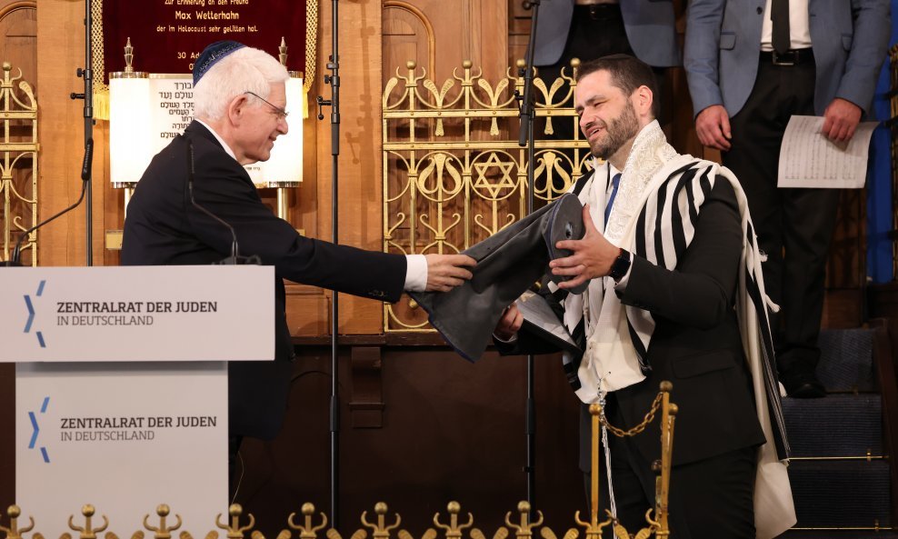 Inauguracija rabina Zsolta Balla za vjerskog savjetnika u njemačkoj vojsci