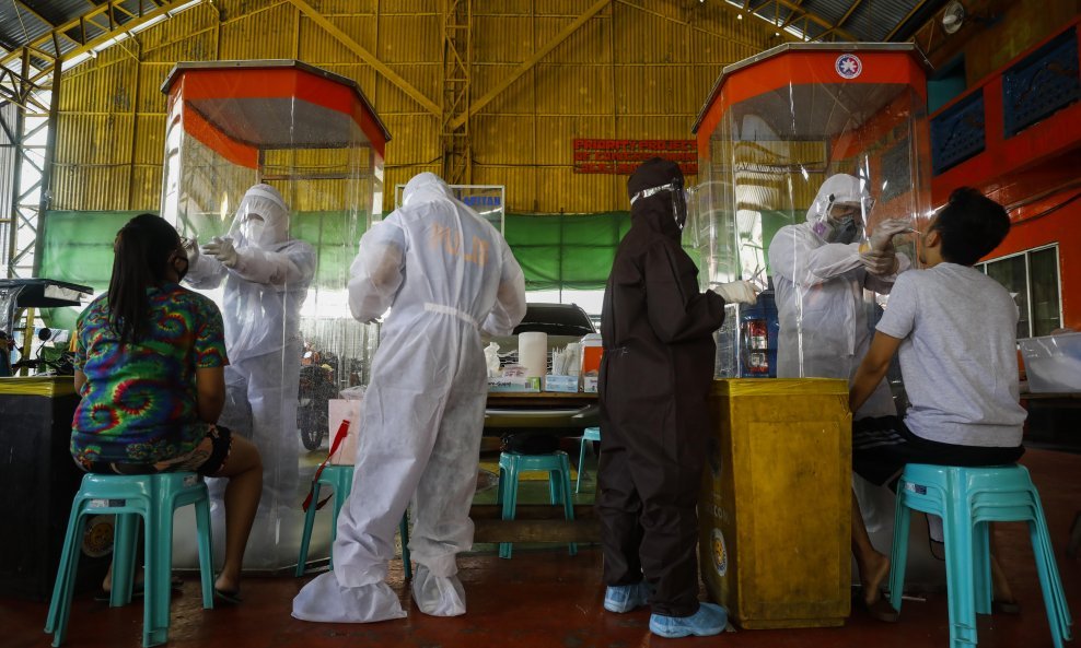 Filipini, testiranje na koronavirus, ilustrativna fotografija