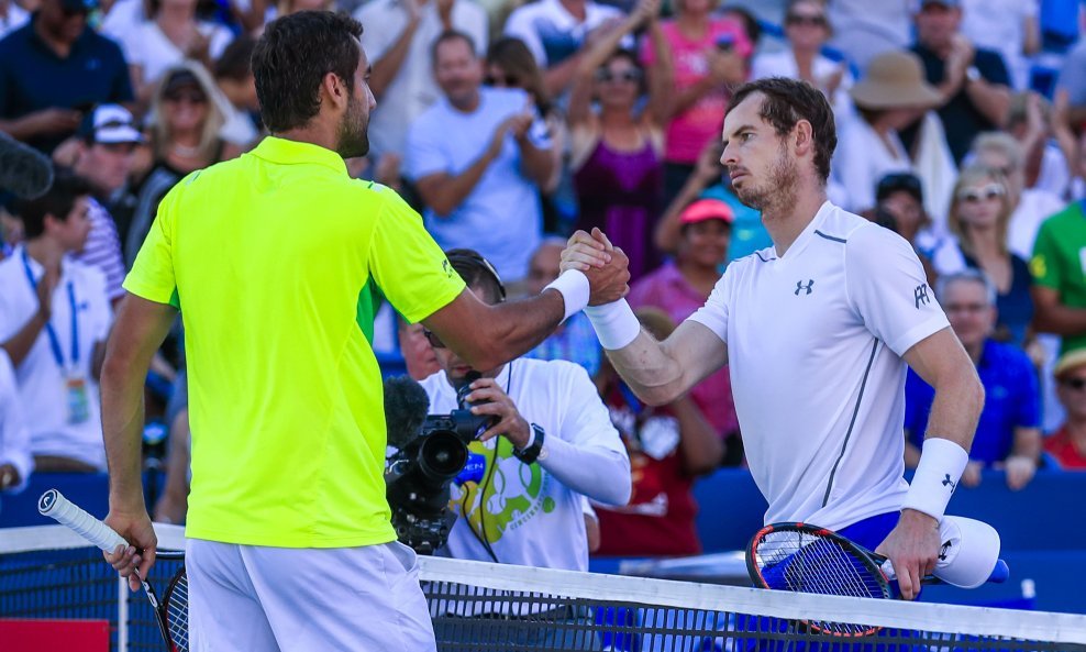 Marin Čilić (lijevo) i Andy Murray