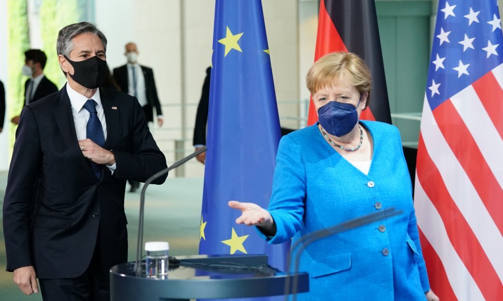 Sastanak Angele Merkel i Antony Blinkena u Berlinu