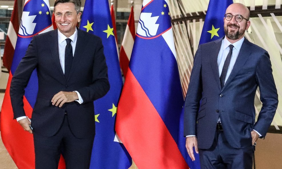 Borut Pahor, Charles Michel