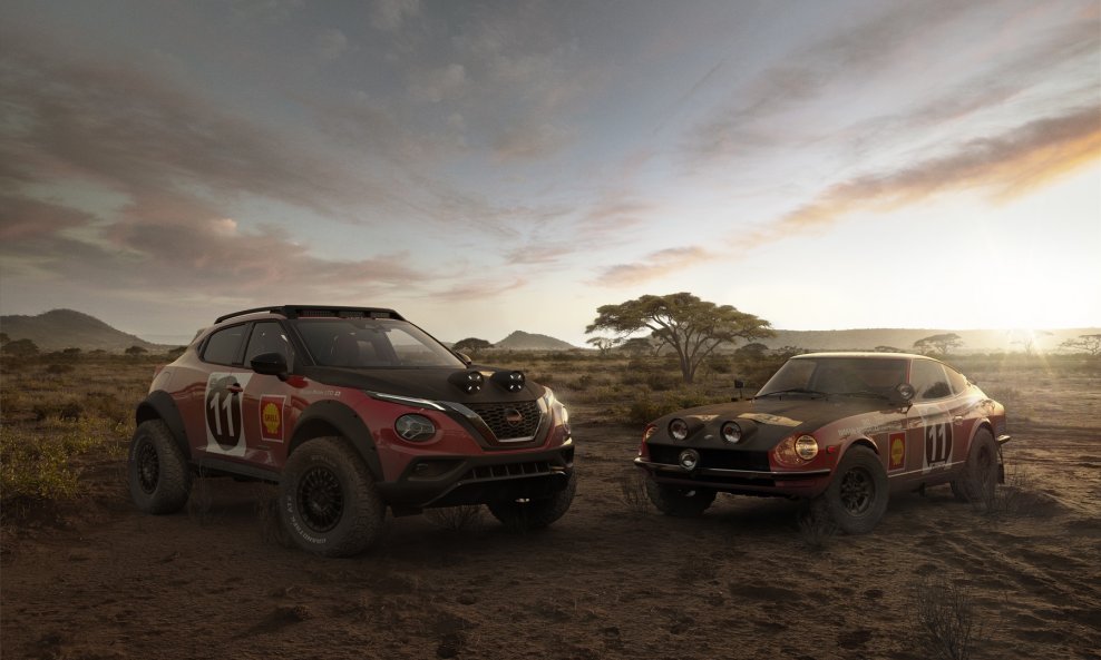 Nissan Juke Rally Tribute Concept je posveta kultnom Datsunu 240Z iz 1971.