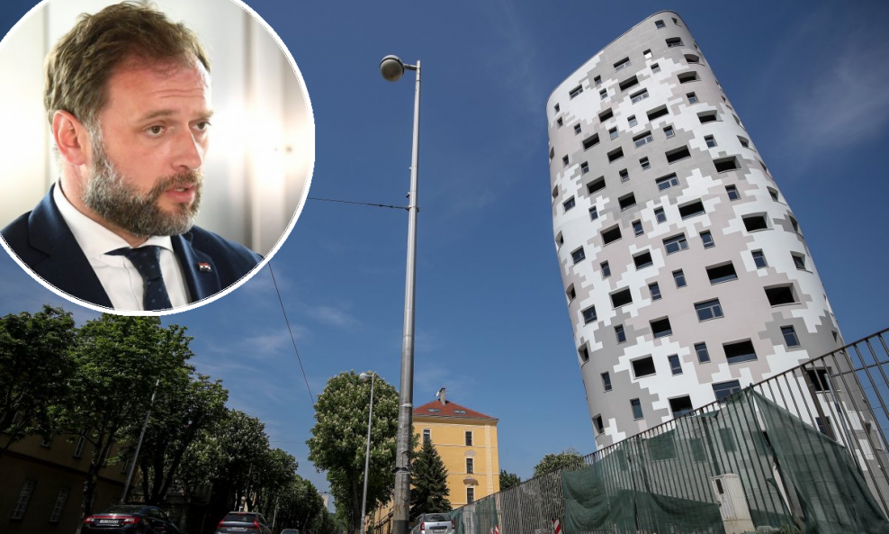 Ministar Banožić zaustavio je ugradnju jacuzzija na vrhu nebodera na HVU